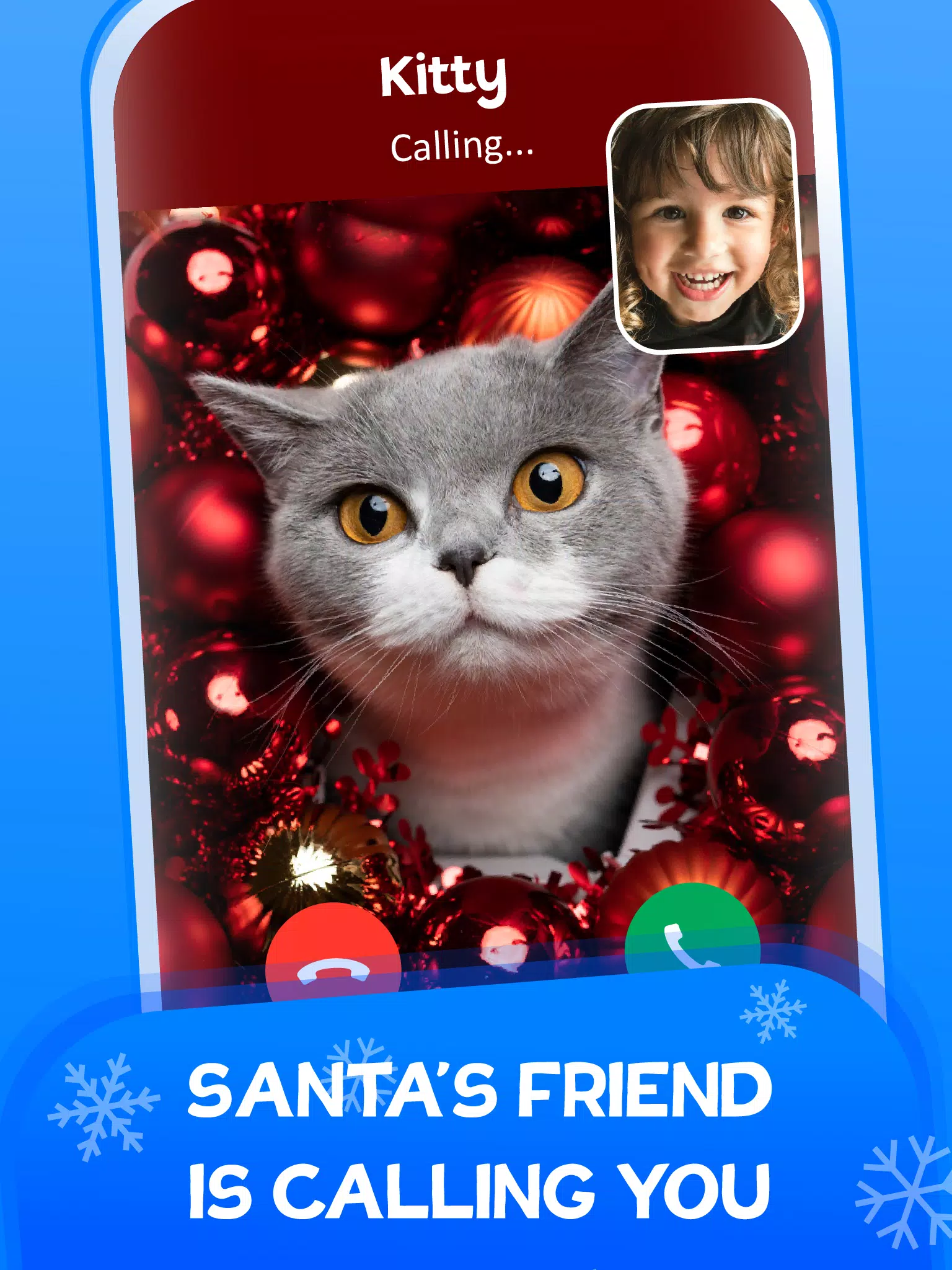 Christmas Prank Call for Kids Скриншот 1