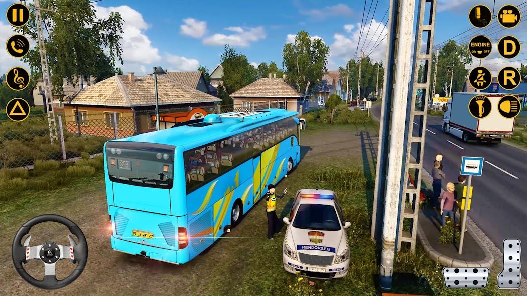 Coach Bus Simulator Games Mod 螢幕截圖 3