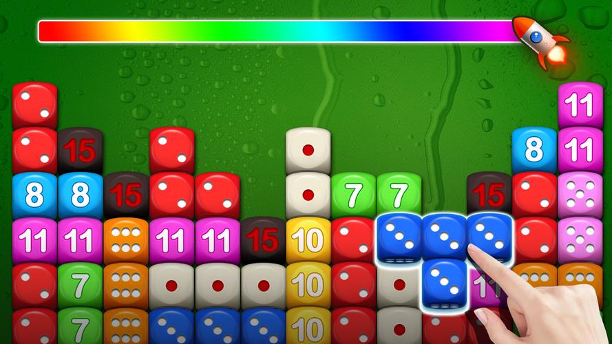 Dice Puzzle 3D - Merge game ภาพหน้าจอ 0