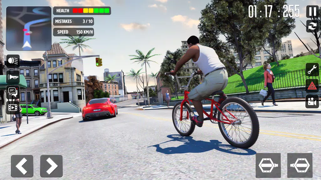 Jogo de ciclo:Cycle stunt game Captura de tela 1