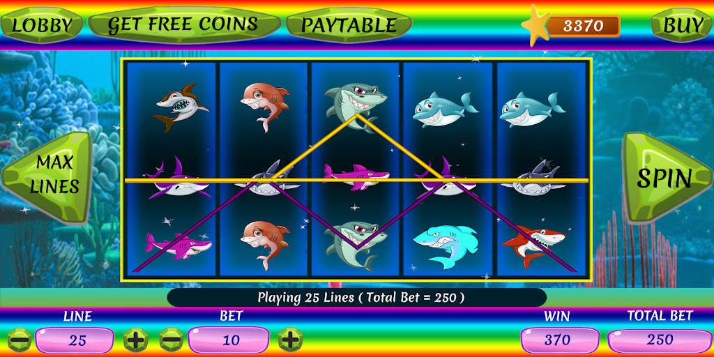 Shark Slots Ảnh chụp màn hình 2