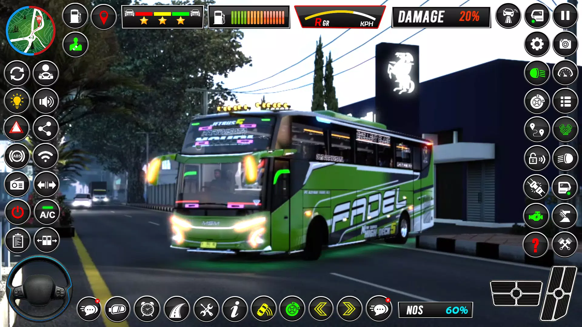 Bus Driving Games : Bus Games. Schermafbeelding 2