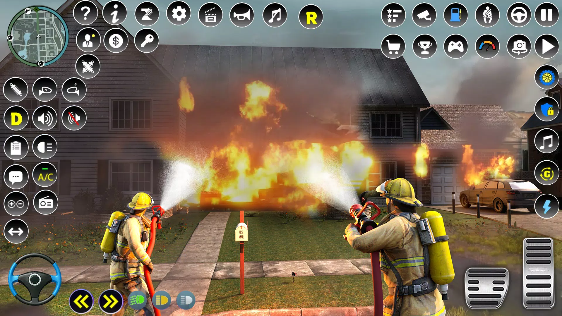 Firefighter :Fire Brigade Game スクリーンショット 0