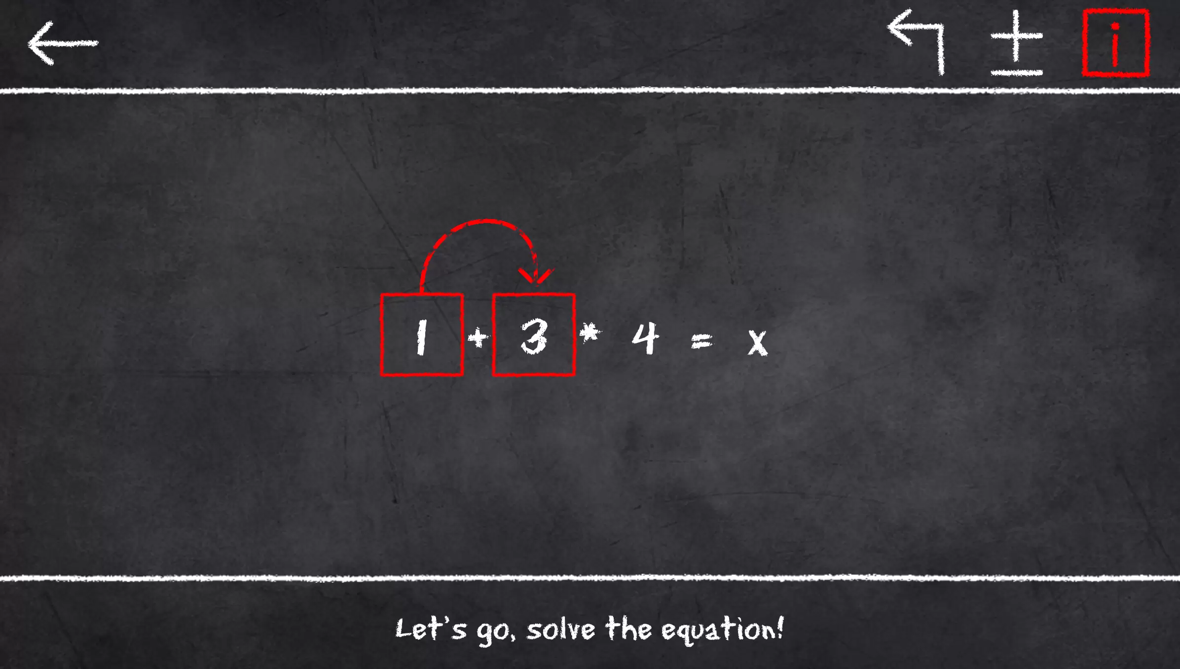 x=1: Learn to solve equations应用截图第1张