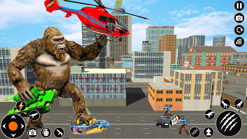 Gorilla vs King Kong 3D Games Capture d'écran 2