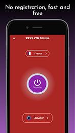 XXXX VPN Private Tangkapan skrin 2