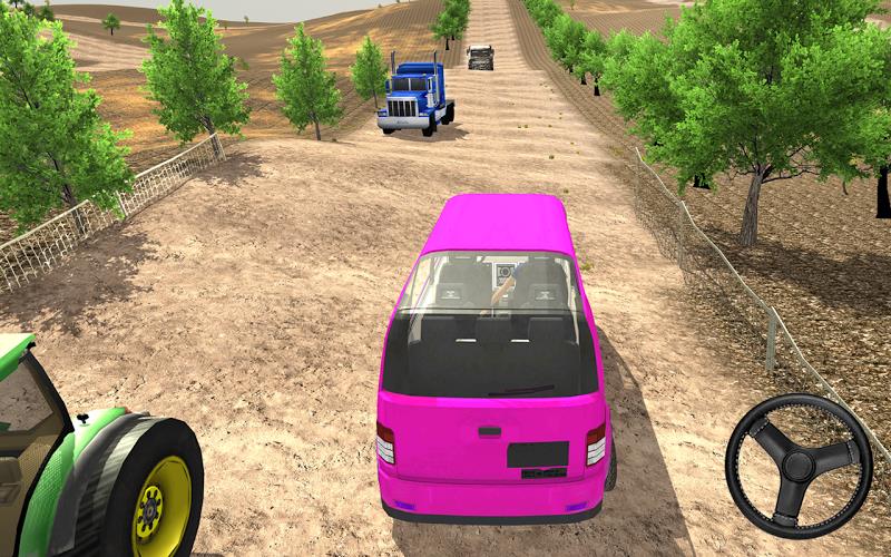 Offroad Mountain Car Simulator: Taxi Driving 2021 Tangkapan skrin 2