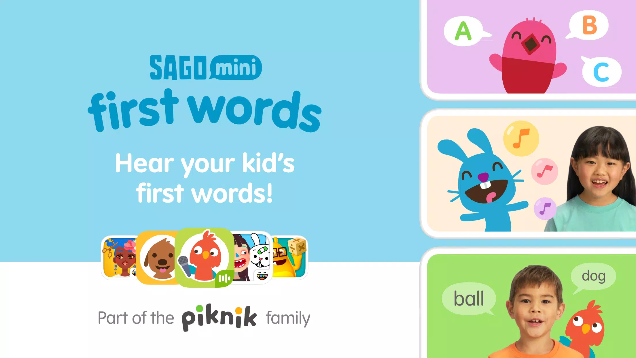 Sago Mini First Words: Kids 1+ 螢幕截圖 0