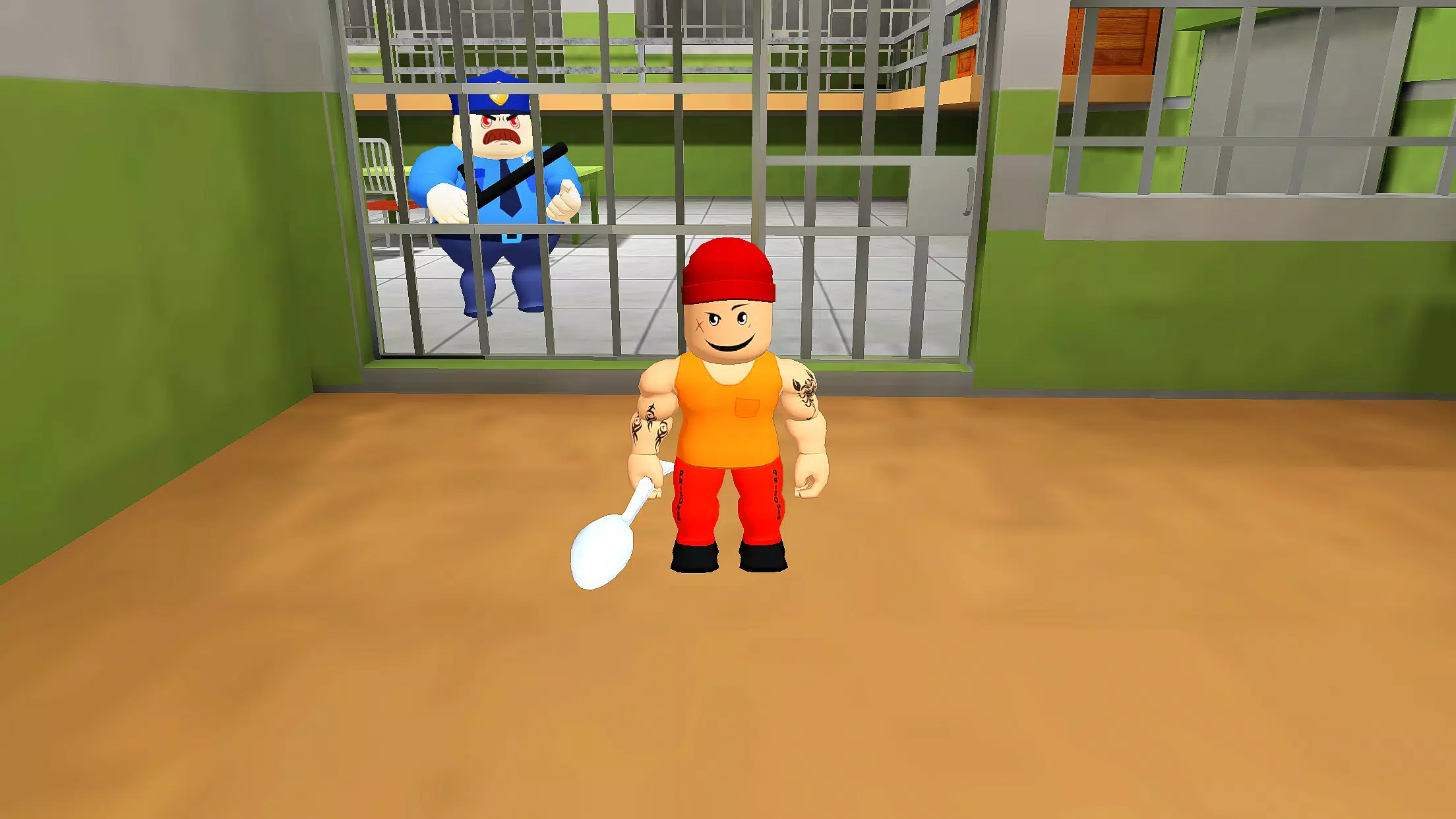 Obby Escape: Prison Breakout 螢幕截圖 1