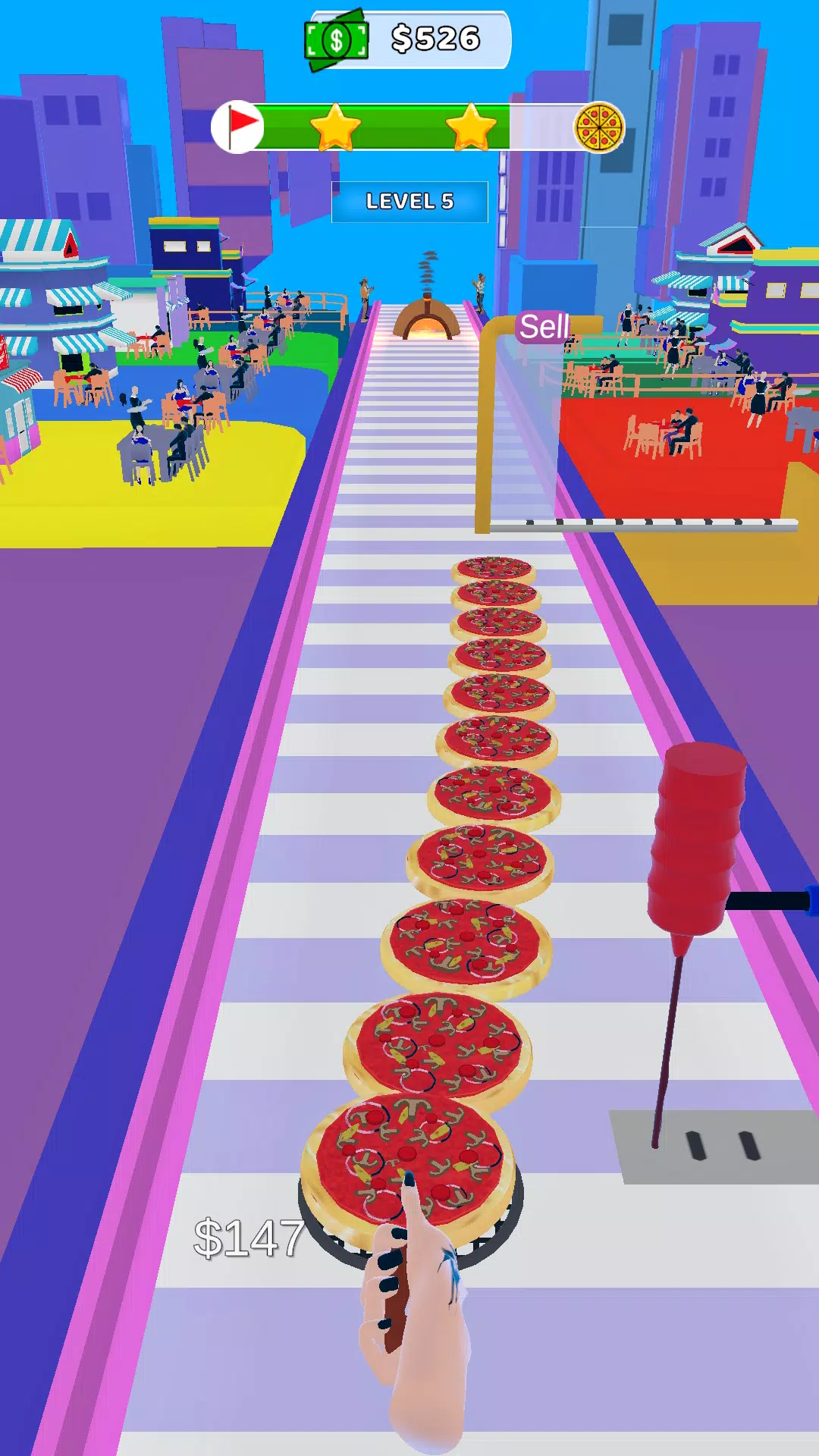 Pizza Stack : Pizza Cooking 3D 스크린샷 0