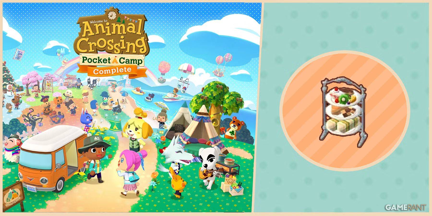 Obóz kieszonkowy Animal Crossing: Wydano przewodnik po zestawach podwieczorkowych!