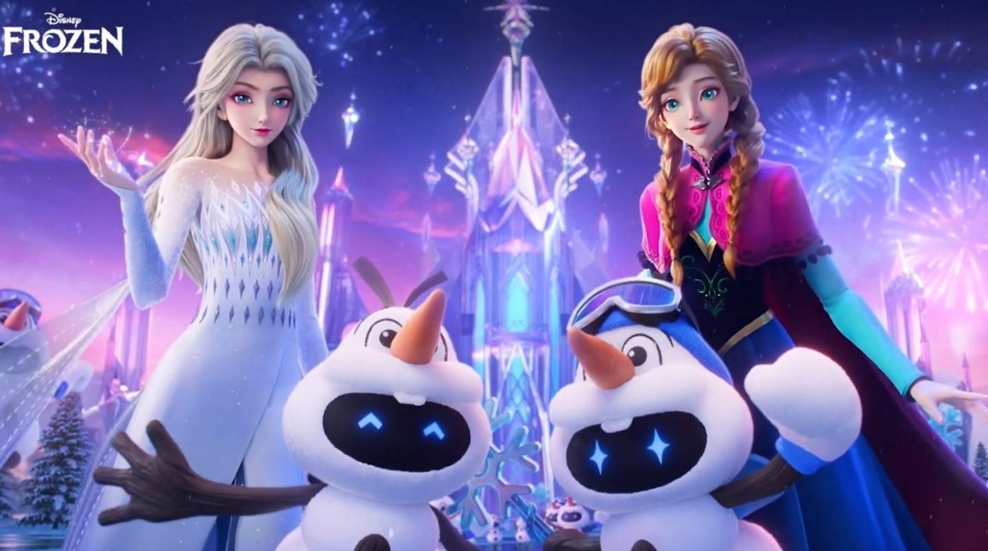 Elsa, Anna et Olaf de Frozen ont apporté l'hiver au MOBA chinois Honor of Kings