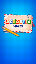 Acrostic Words: Crossword Game Screenshot 1