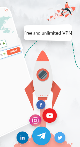 La VPN فیلتر شکن قوی و پرسرعت ဖန်သားပြင်ဓာတ်ပုံ 1