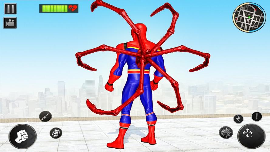 Robot Spider Hero Spider Games Screenshot 0