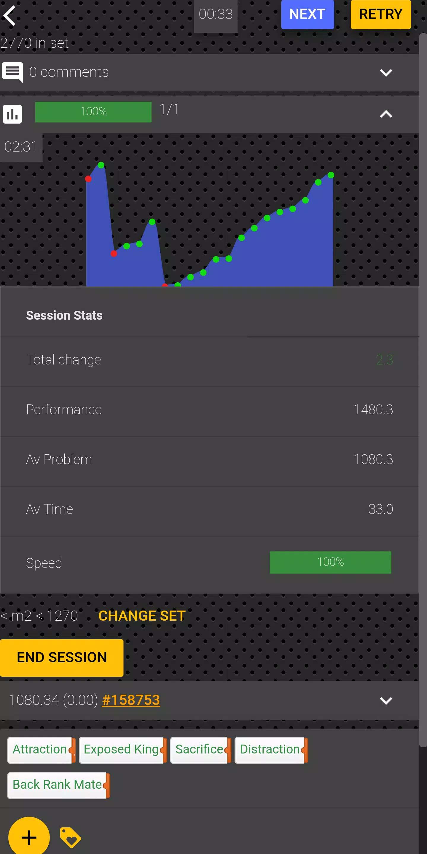 Chess tempo - Train chess tact ภาพหน้าจอ 1