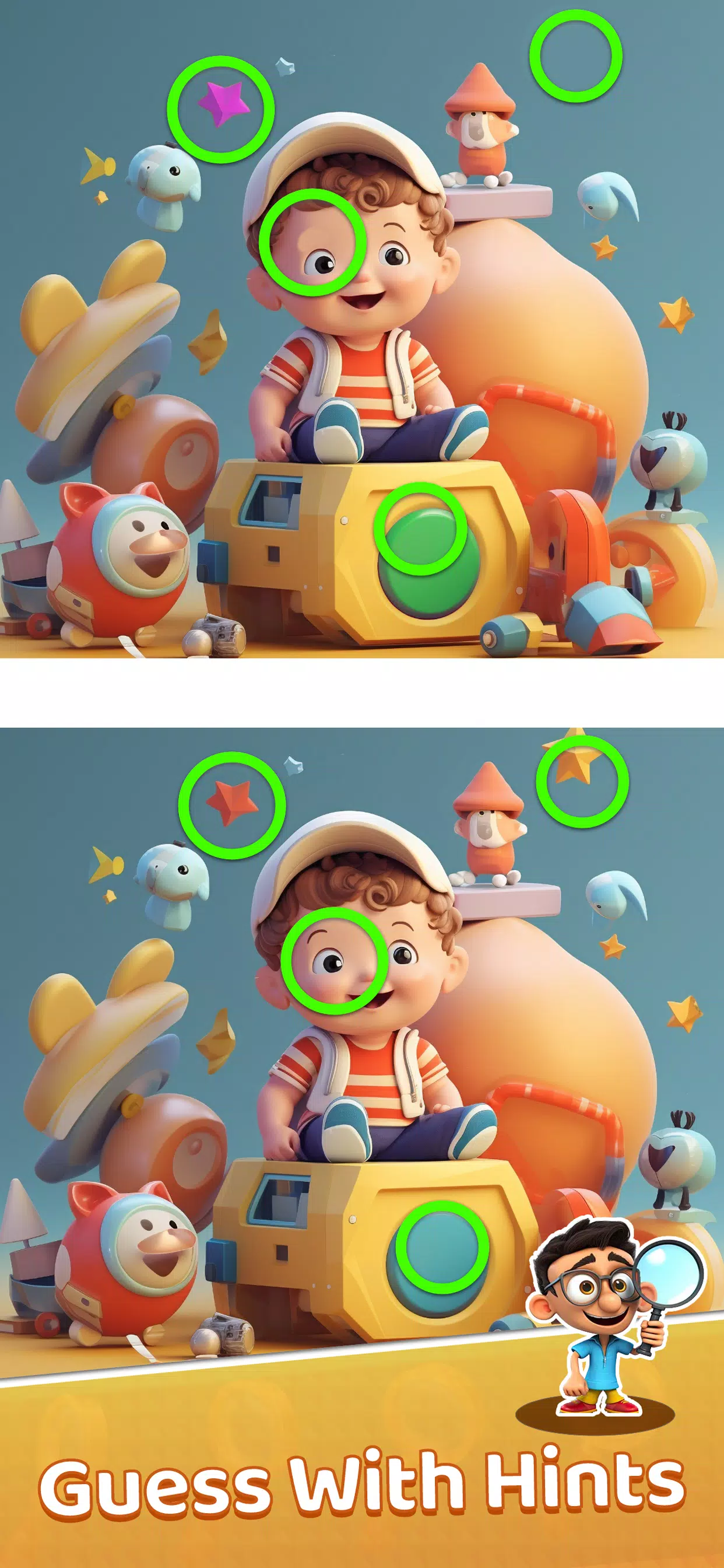 Spot the Difference Games 螢幕截圖 1