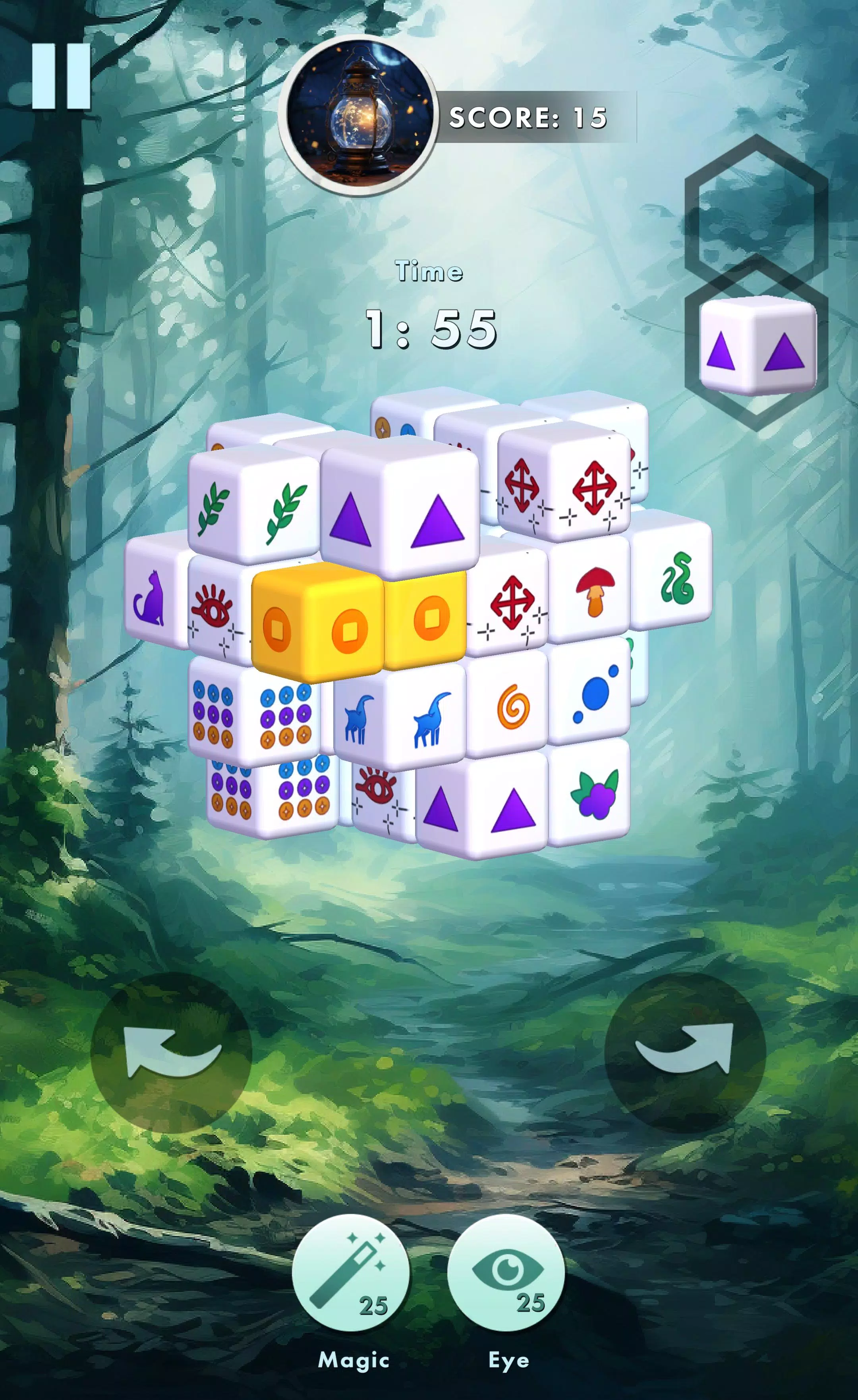 Mystic Mahjong tile match Ảnh chụp màn hình 0