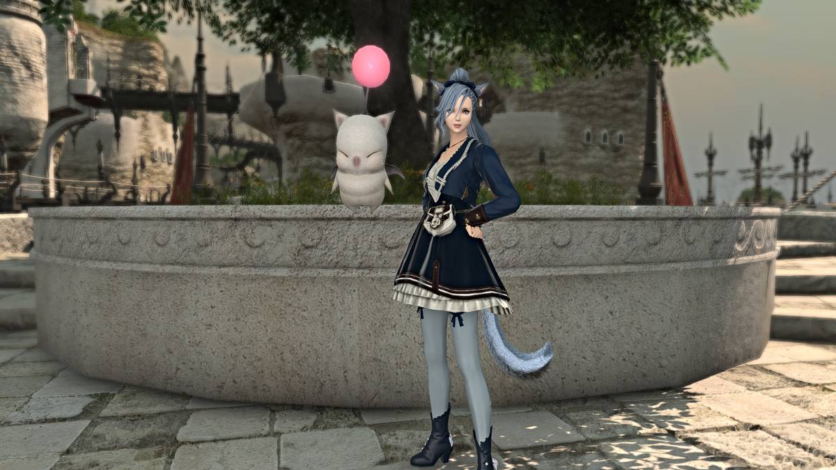 Initerant Moogle NPC sa Final Fantasy XIV