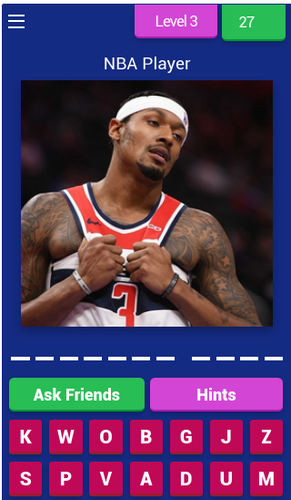 Guess The Basketball Player - NBA Quiz Screenshot 3