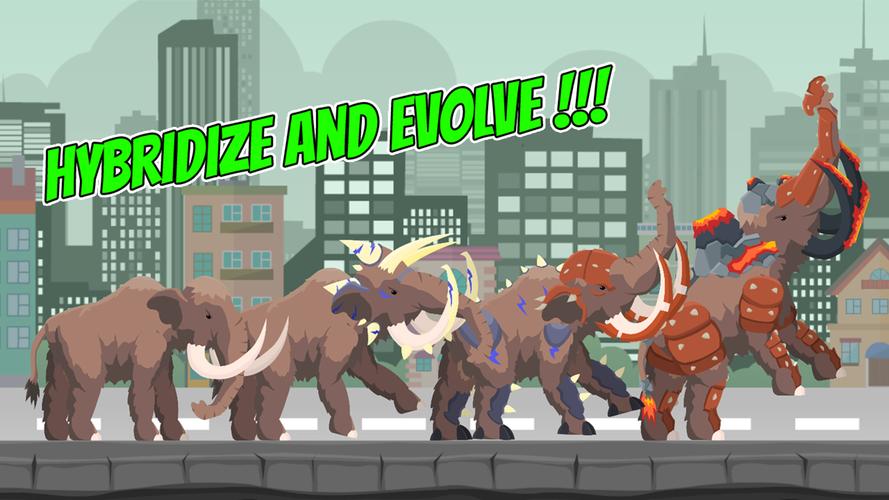 Hybrid Mammoth: City Rampage Schermafbeelding 2