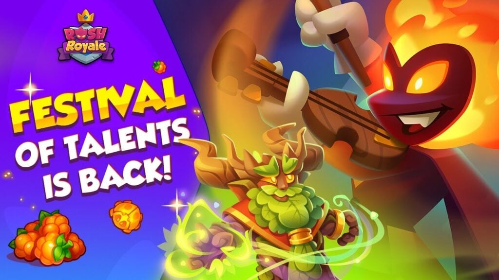 Le Festival of Talents est de retour à Rush Royale avec des quêtes et des unités sur le thème de la nature!