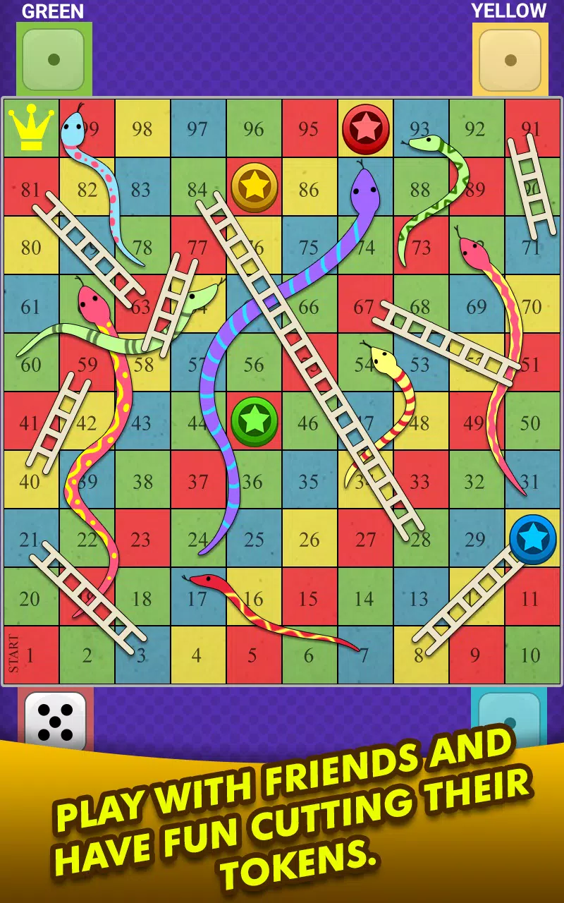 LUDO SaapSeedhi Snakes&Ladders Tangkapan skrin 2