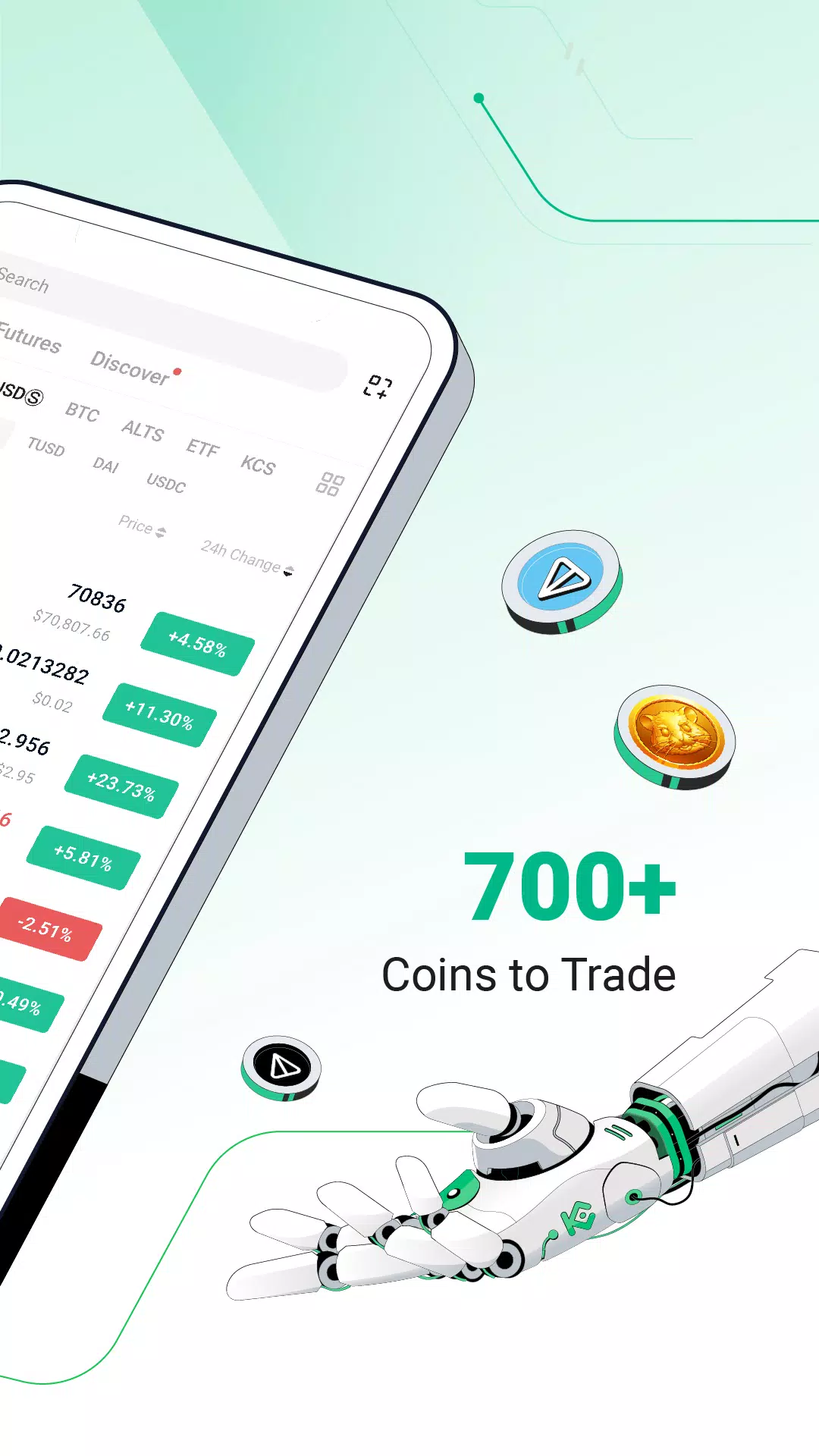 KuCoin Ảnh chụp màn hình 1