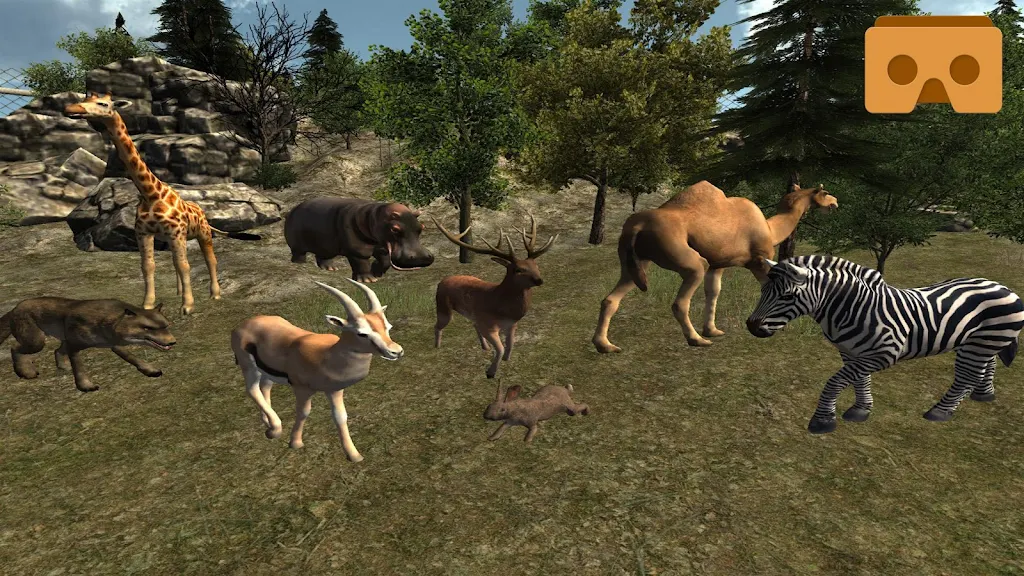 VR Virtual Zoo 3D 螢幕截圖 2