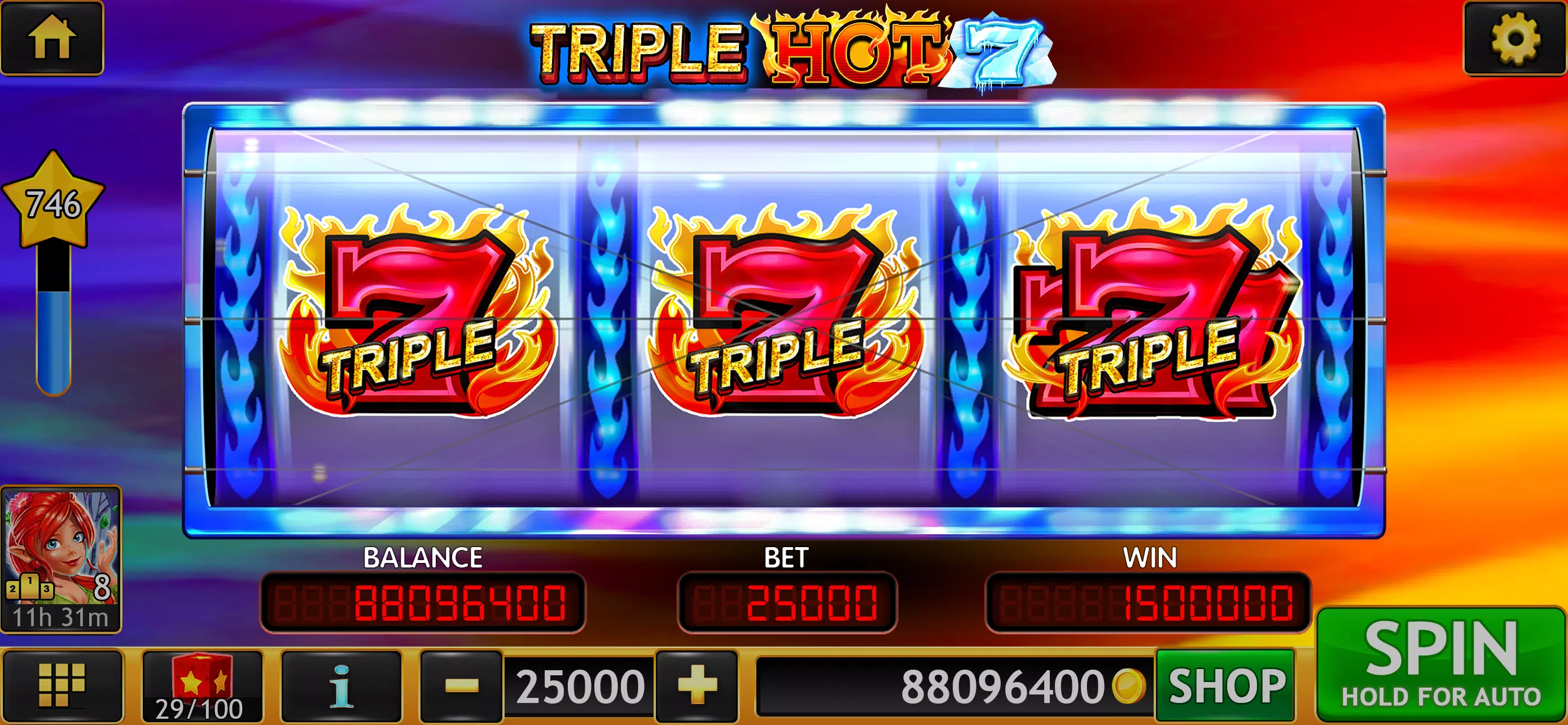 Wild Triple 777 Slots Casino Screenshot 2