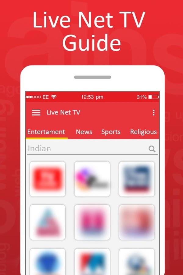 Live Net TV Streaming Guide应用截图第0张