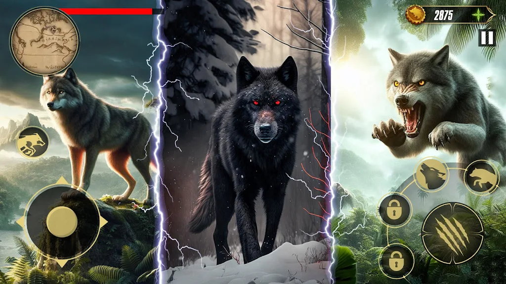 Wolf Quest: The Wolf Simulator Скриншот 1