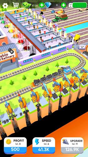 Oil Mining 3D - Petrol Factory 스크린샷 1