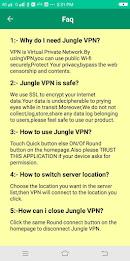 Jungle VPN Tangkapan skrin 3