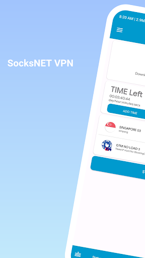 SocksNET VPN स्क्रीनशॉट 0