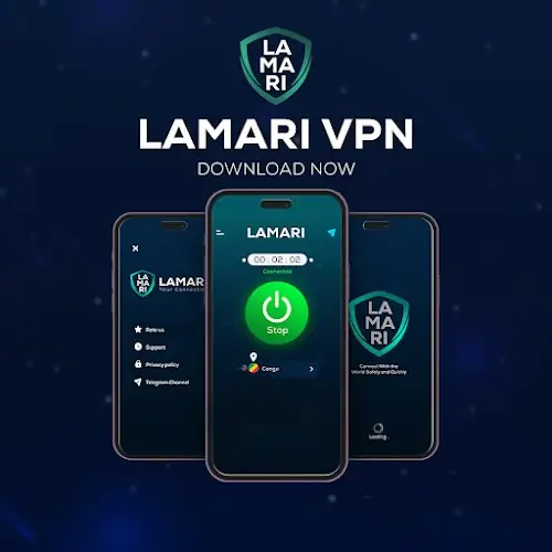 Lamari VPN - Fast & Proxy Captura de pantalla 0