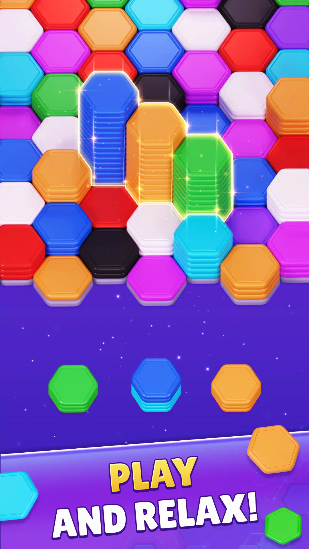 Color Hexa Sort Puzzle Game स्क्रीनशॉट 0