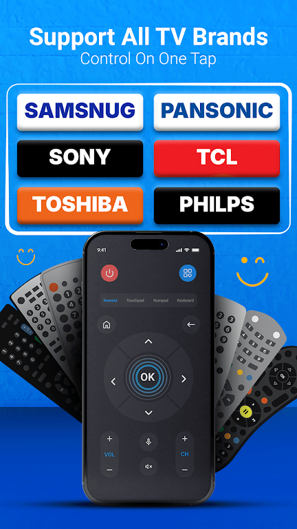 TV Remote Universal-for All TV Screenshot 1