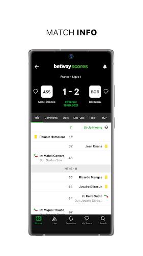 Betway Scores Скриншот 2