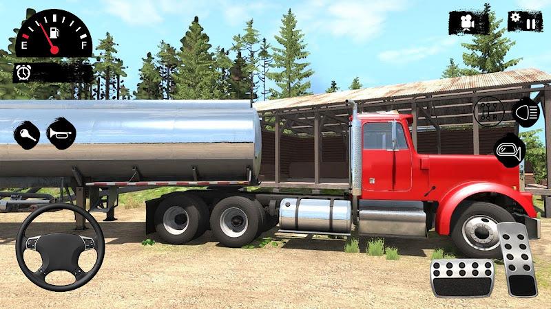 Offroad Oil Tanker Truck Sim 螢幕截圖 3