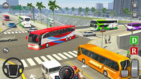 US Bus Simulator Bus Driving 螢幕截圖 2