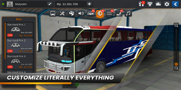 Bus Simulator Indonesia Mod Ảnh chụp màn hình 2