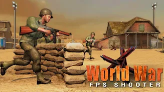 World War Army: War Mission Captura de pantalla 2