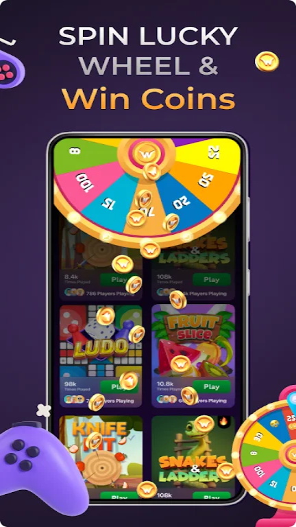 WinFree: Play & Earn WinCoins Schermafbeelding 0