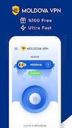 VPN Moldova - Get Moldova IP स्क्रीनशॉट 0