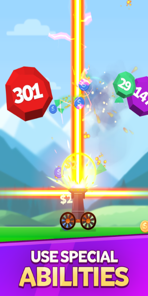 Ball Blast Cannon blitz mania Zrzut ekranu 2