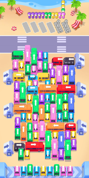 Bus Frenzy : Station Shuffle Screenshot 1