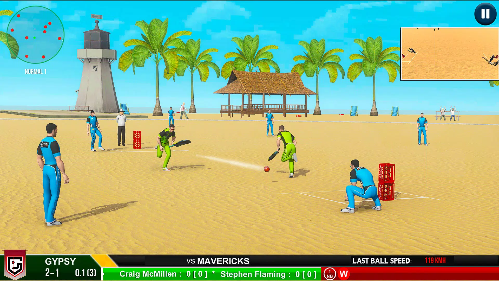 Street Criket-T20 Cricket Game Capture d'écran 2