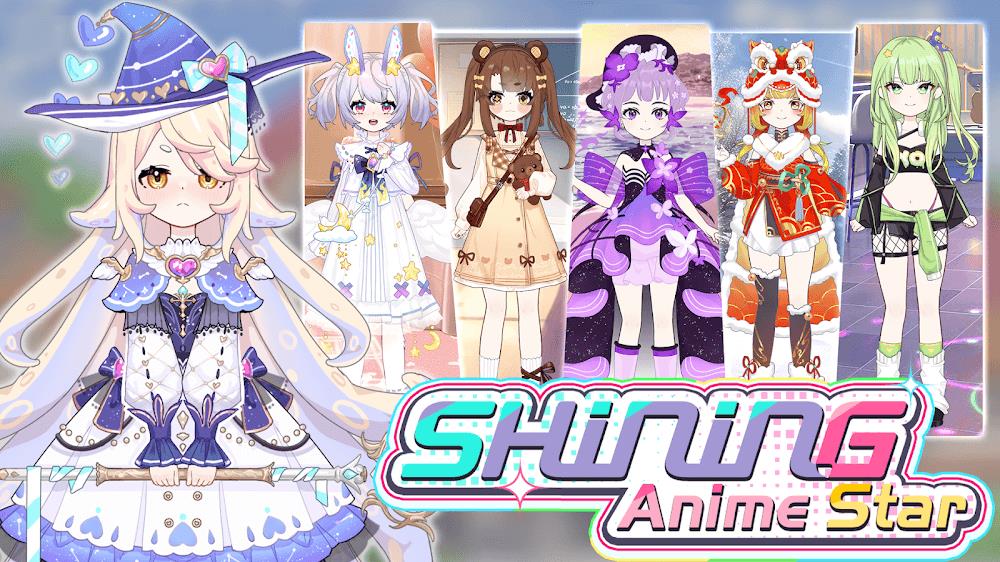 Dress Up! Shining Anime Star Capture d'écran 0