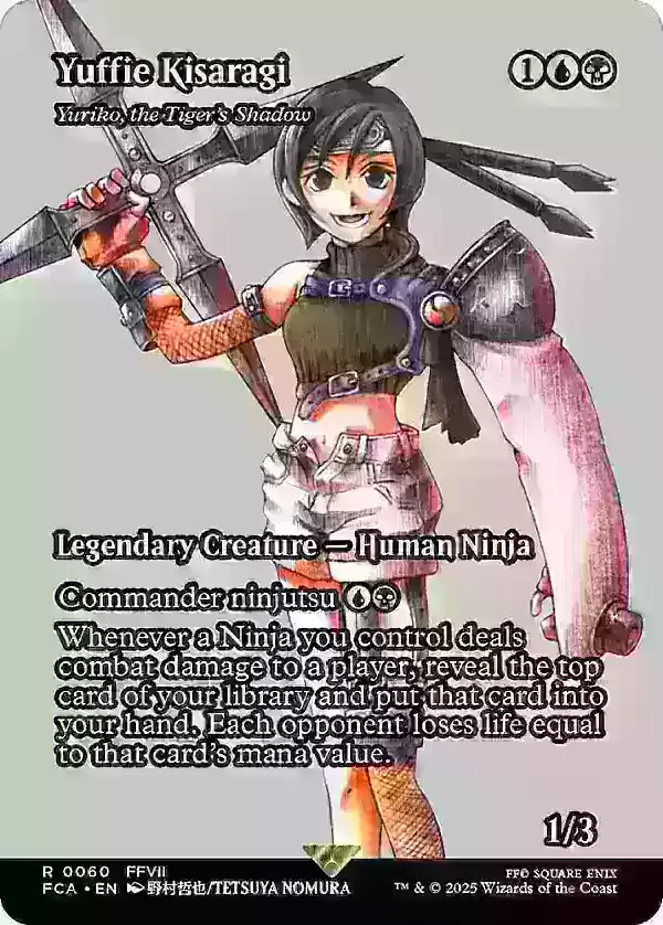 Yuffie Kisaragi Card